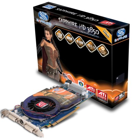 Sapphire Radeon HD 3850: версия с разгоном и 1 Гб памяти